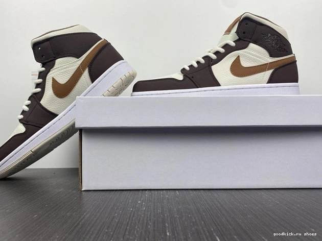 HighQuality DO6699- Mid SE Brown 3698 Jordan1 Basalt Oatmeal 1029